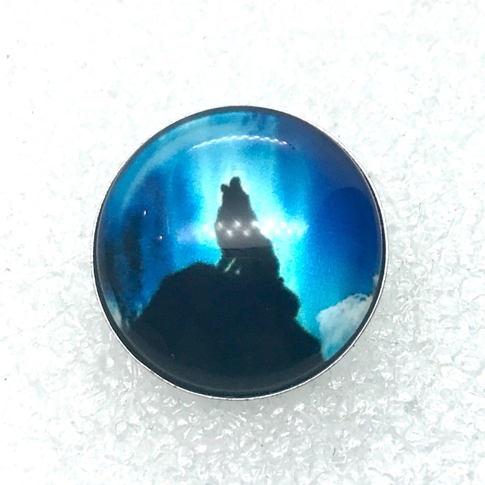 Snap button 20mm Gingersnaps Wolf ASN20